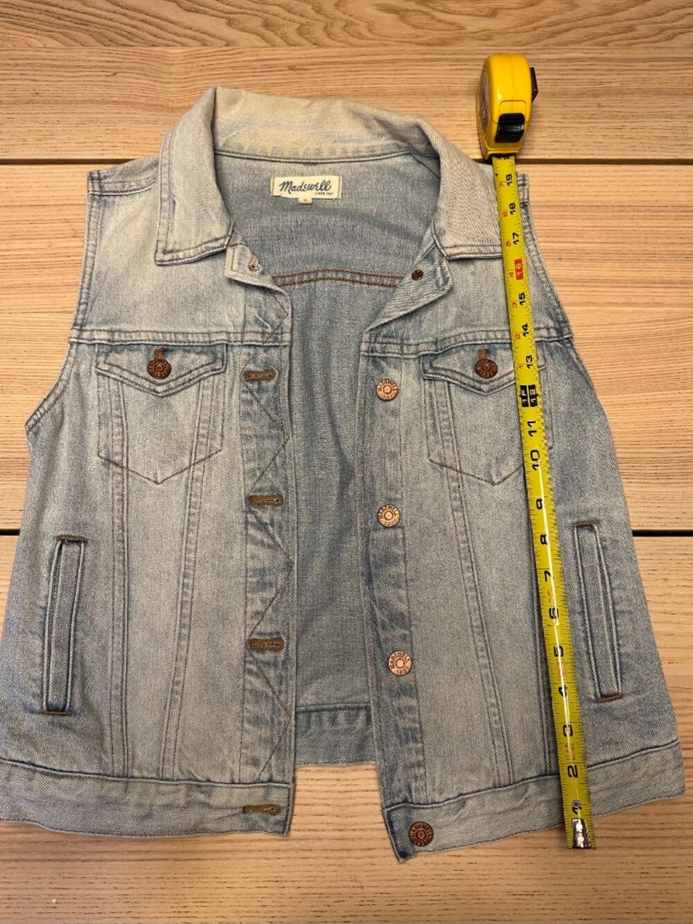 Madewell Denim Vest